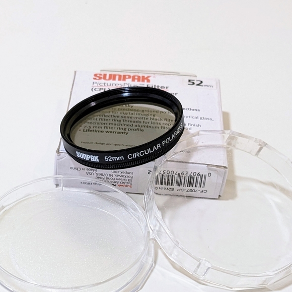 Sunpak PicturesPlus Filter Circular Polarizer CPL 55mm. - Picture 4 of 4